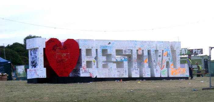Bestival sign