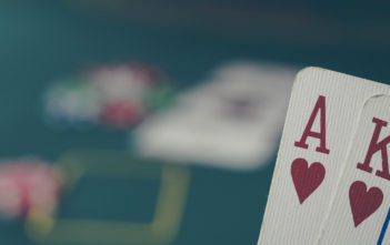 Cards in poker game