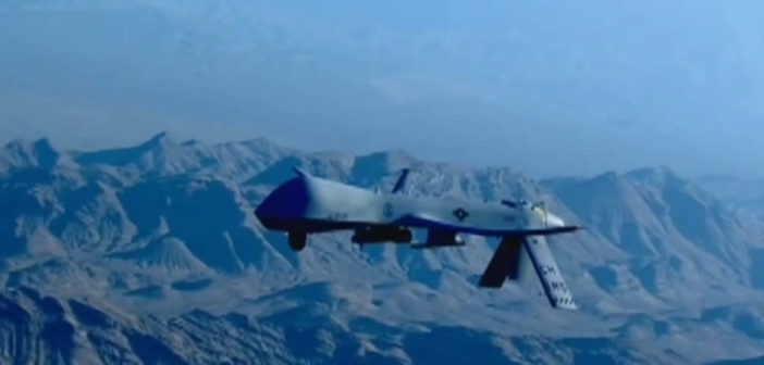 US Reaper drone over Syria/Iraq