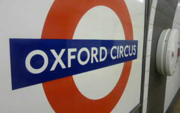 Oxford Circus tube station, London
