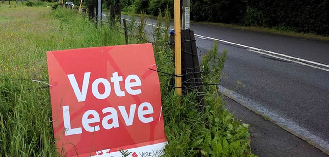 Vote Leave sign