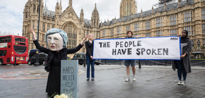 Brexit protest