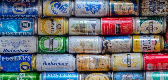 Beer cans