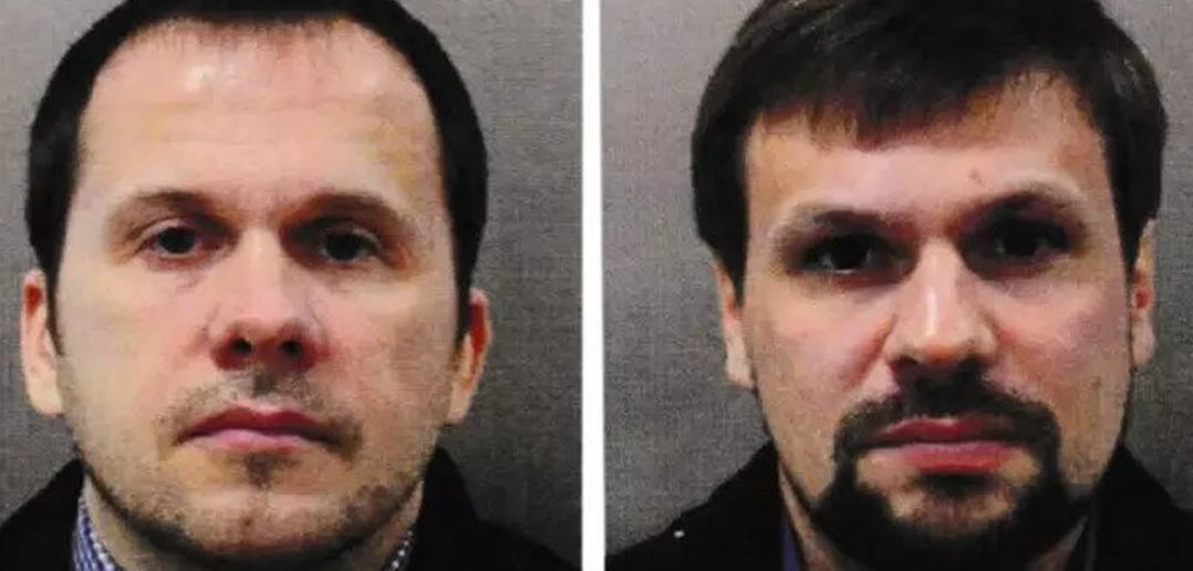 Skripal poisoning suspects Alexander Petrov and Ruslan Boshirov