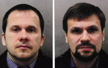 Skripal poisoning suspects Alexander Petrov and Ruslan Boshirov