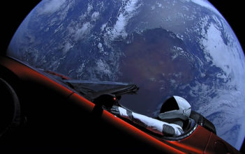 SpaceX Tesla publicity stunt