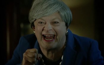 Andy Serkis plays Theresa May