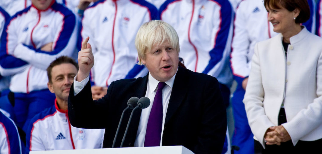 Boris Johnson at the London Olympics