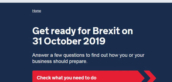 Get ready for Brexit