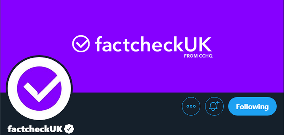 Conservatives' FactcheckUK