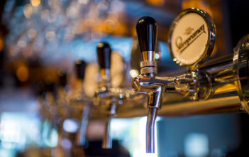Pub beer taps