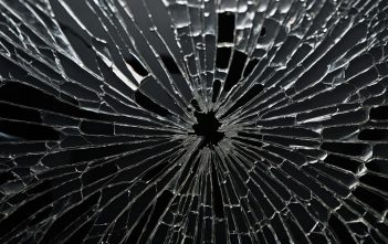 Cracked phone screen